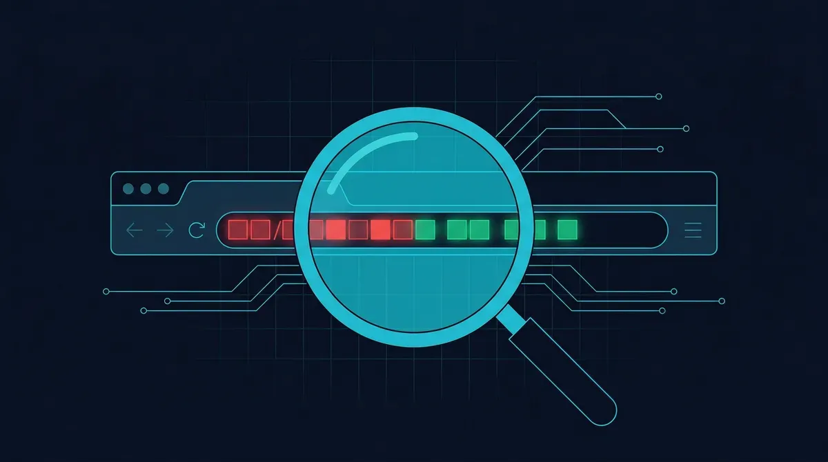 Checking website URL scam detection