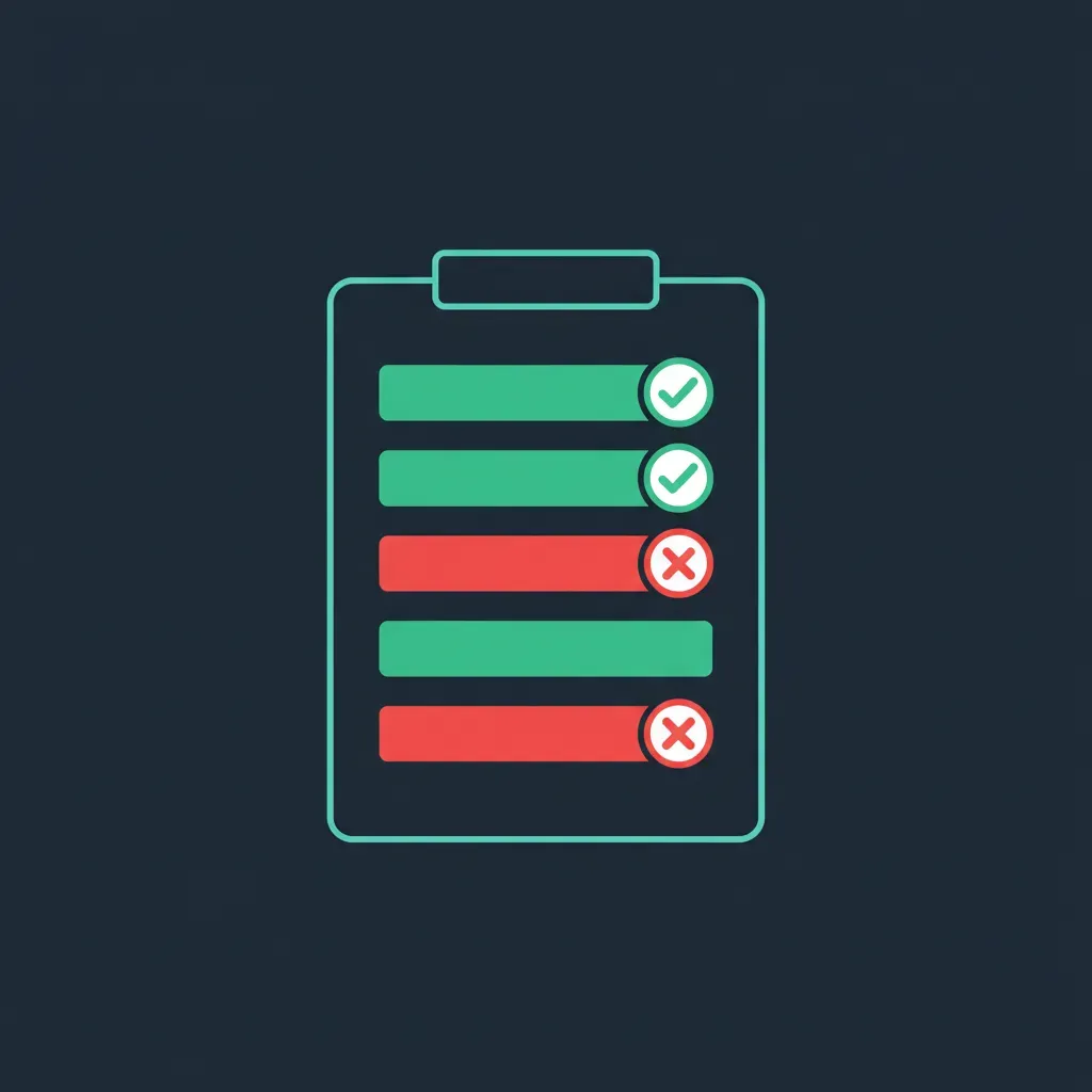 Scam verification checklist